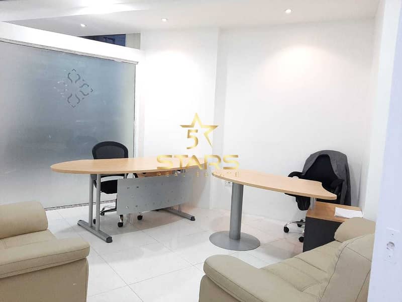 8 Fully Furnished | Bright Office | Near to Metro | No Commission