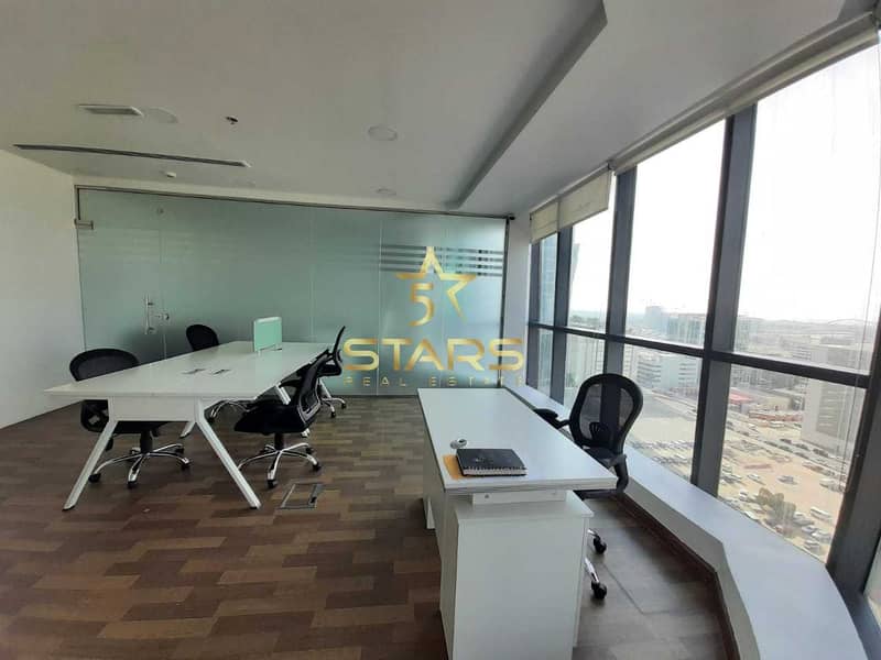 Fully Furnished Office with all facilities for Rent in Business Bay|