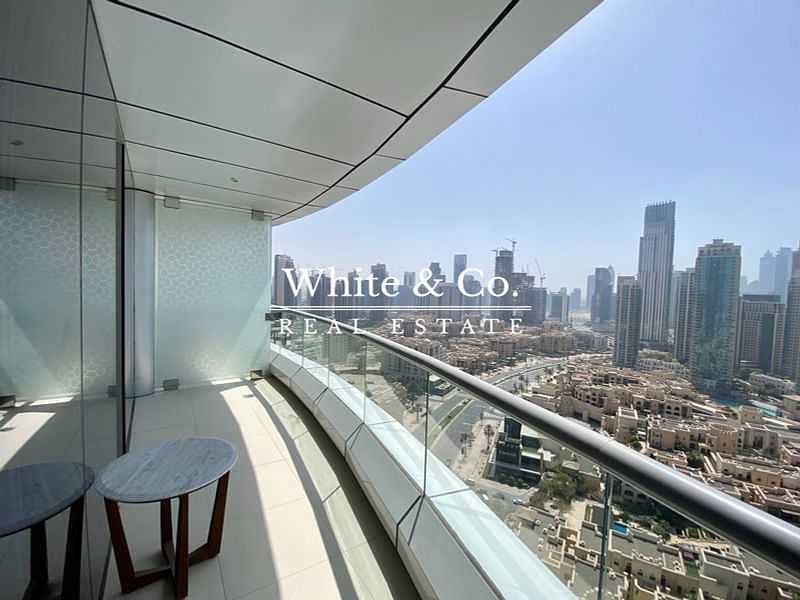 15 Full Burj and Fountain View | 1BR + Study