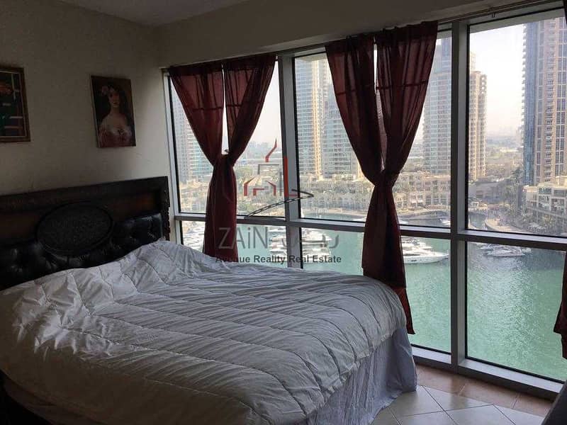 2 Luxury 1BR Apt | Marina Lake VIEW | Balcony |
