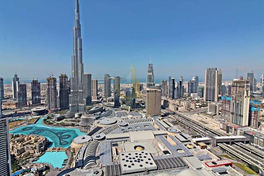 16 All Inclusive | Burj Khalifa and Fountain Views | 3BR+M On High Floor