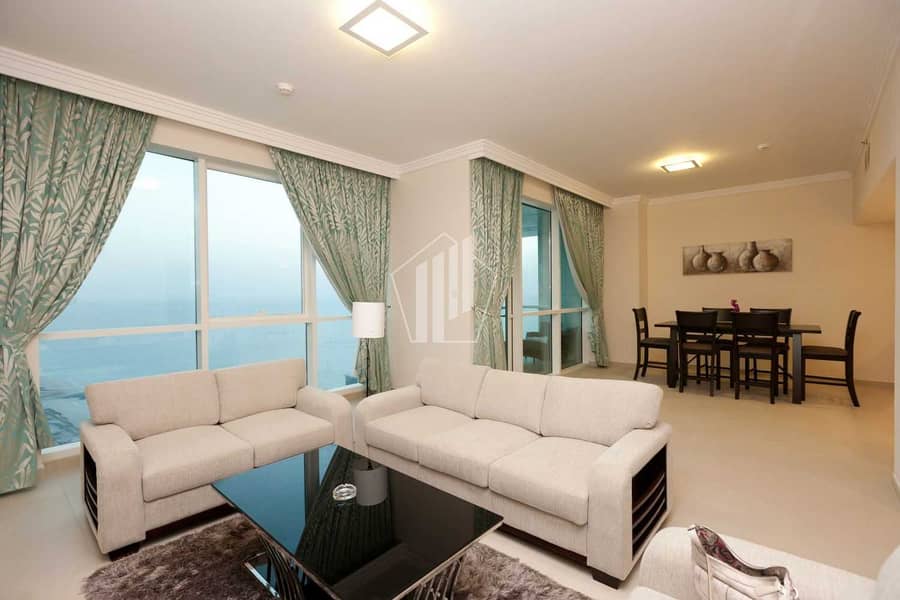 J. B. R-The Walk-Al Bateen Tower | A2D Type 2 bedroom+ Maid s room| with Appliances