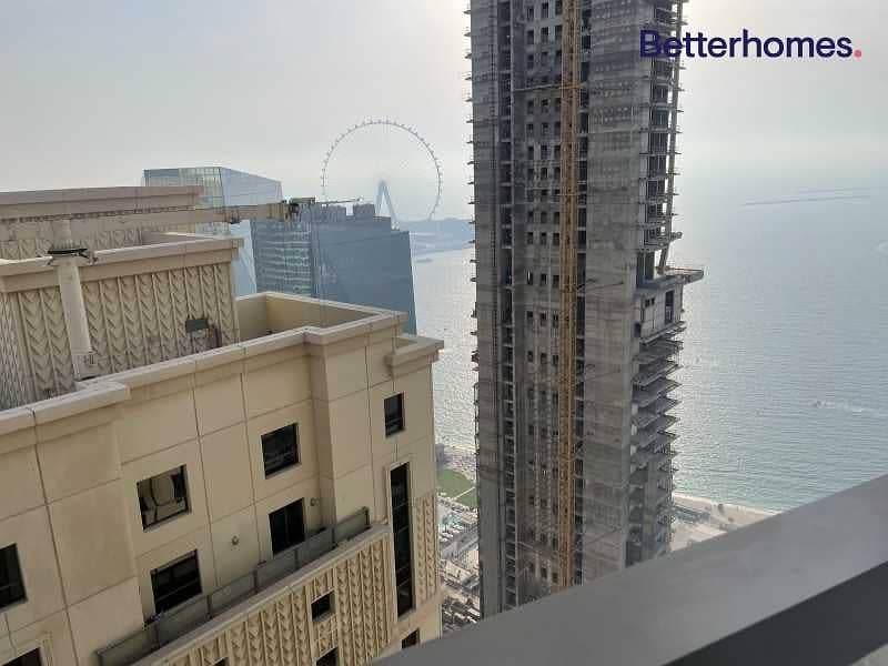 5 High floor I Sea View | Unfurnished | End July