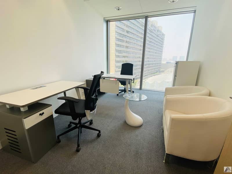 5 Serviced Furnish Office Suitable for 2 Staff / Meeting room facility / Linked with Burjuman Mall