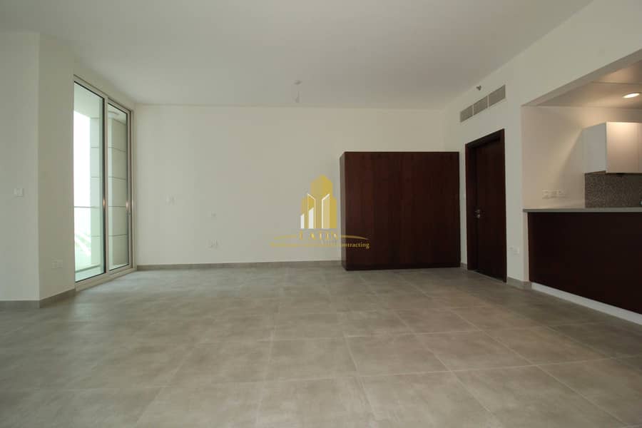 3 Bright & Modern Studio apartment with balconies & clean luxurious finishes !
