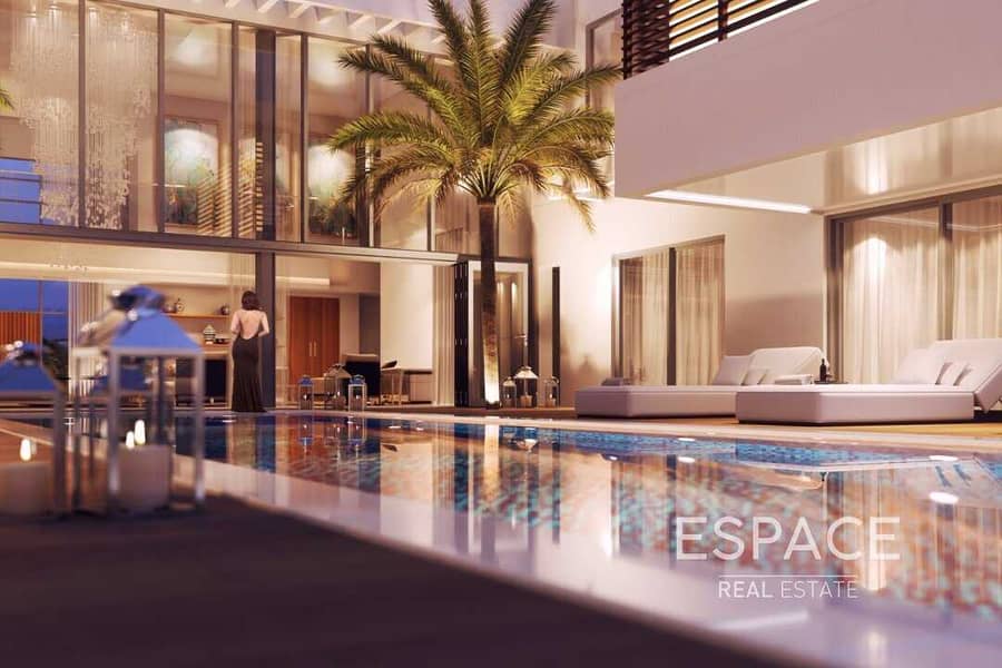 11 Bespoke 6 Bed Luxury Waterfront Villa | Hand Over 2022