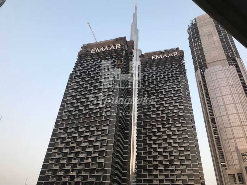 18 High Floor | 2BHK | Burj Khalifa View | Low Price