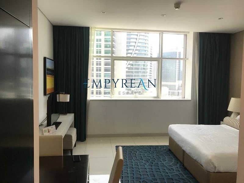 3 BURJ AND LAKE VIEW BRIGHT FURNISHED STUDIO|NEAR METRO||NEAR TO DOWNTOWN