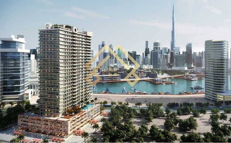 2 Fully Furnished Studio l  Canal And Burj Khalifa View