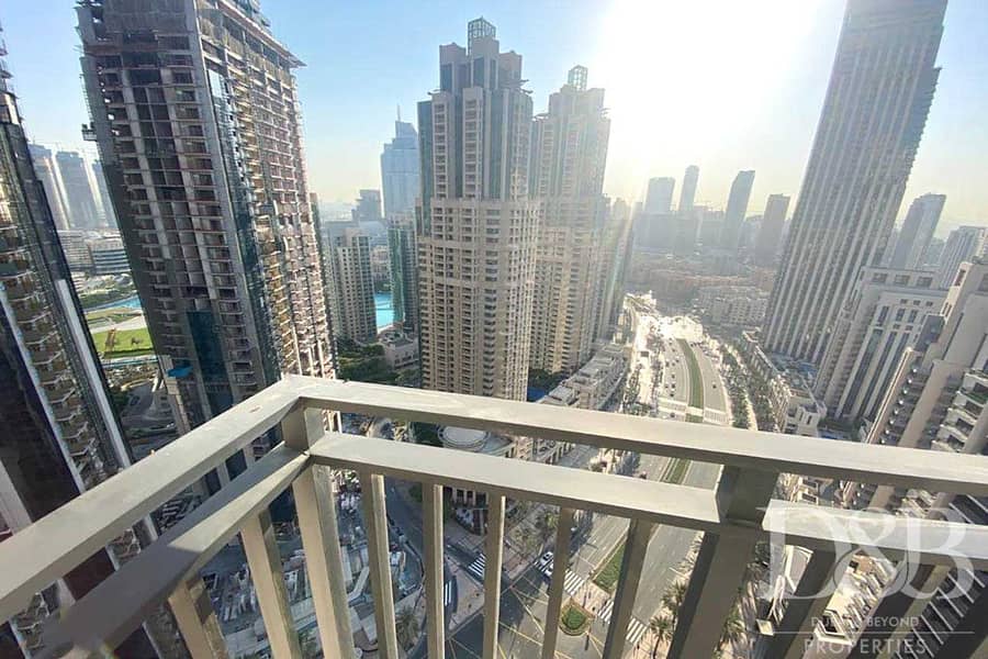 13 Burj Khalifa View | Balcony | Bright 3BR