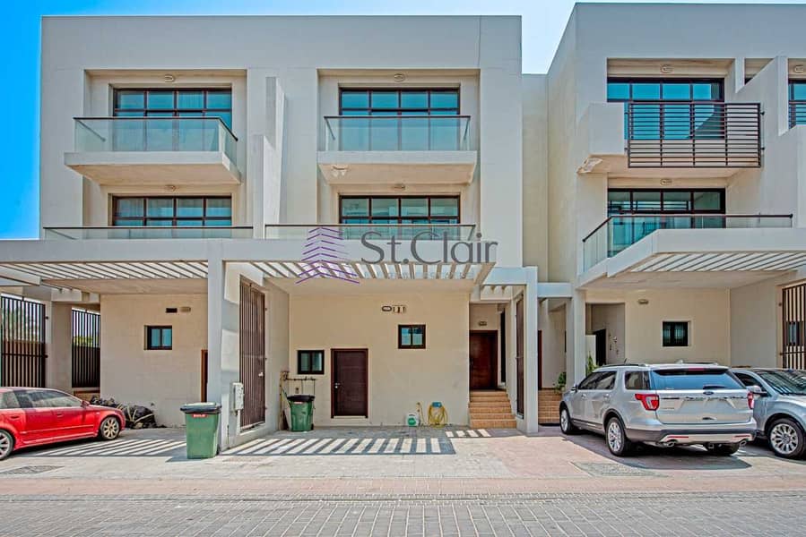 6 Stunning 4bedroom + maids room  townhouse available for sale