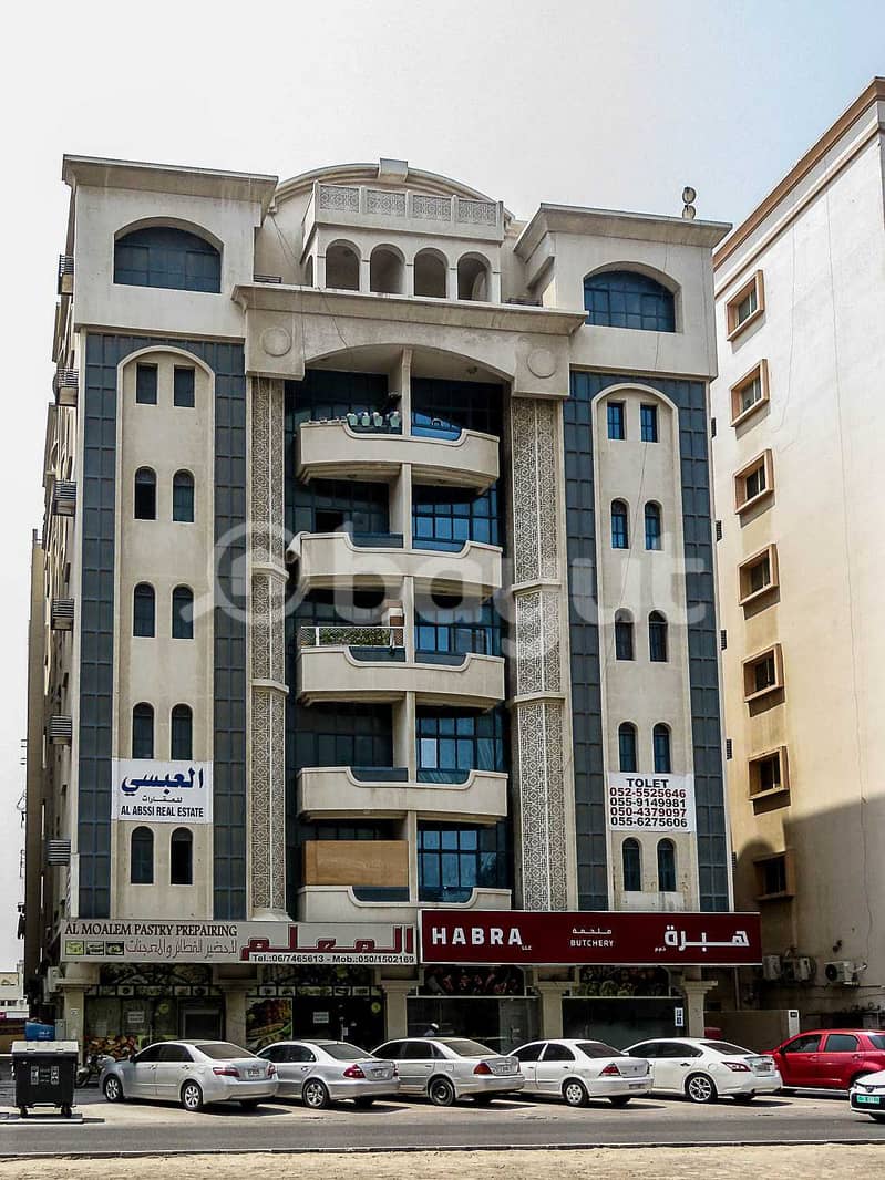 Building for sale on the main King Faisal Street, freehold for all nationalities, ground + 6 floors + roof