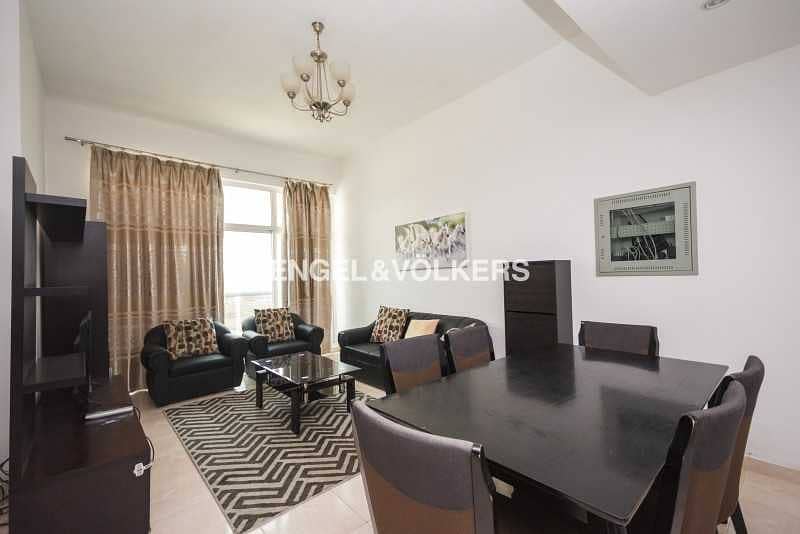 2 Fully Furnished | 12 Cheques | High Floor Unit