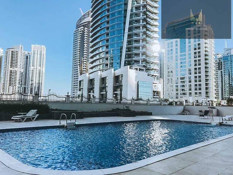 5 Huge Balcony with Marina View | Maid's Room | Close to Dubai Marina Metro Station | Chiller-free