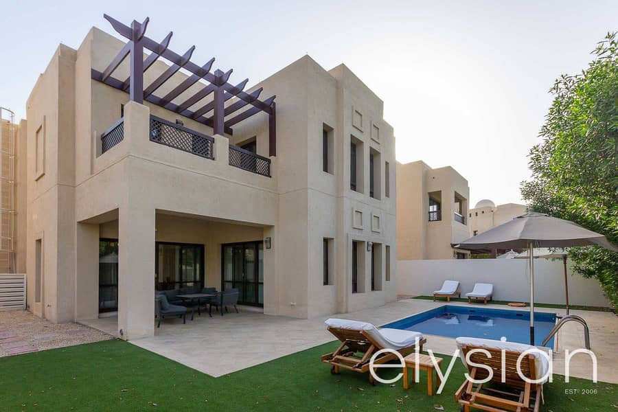 Furnished 4 Bed Villa | Golf Course Views