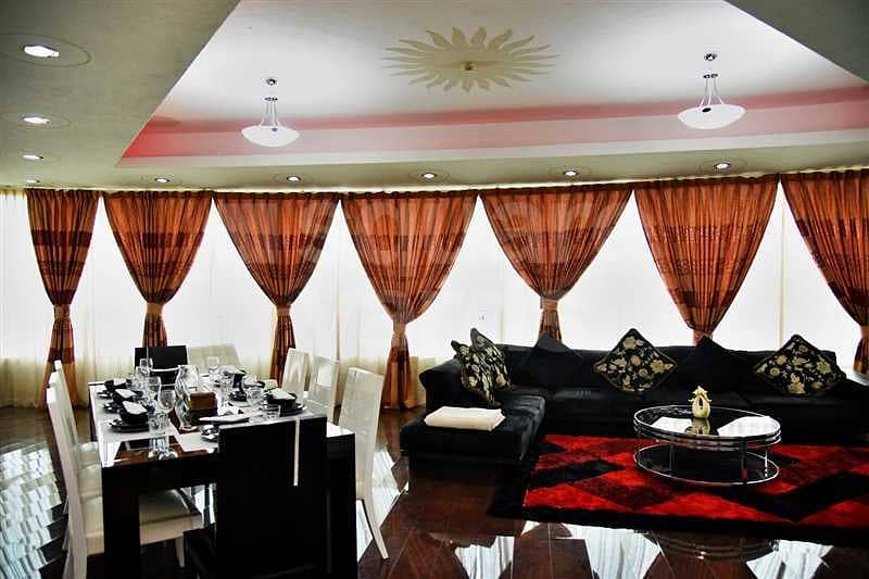 9 Amazing Fully Furnished 4 BR + Maid Room|| VACANT