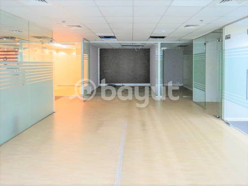 Fully Fitted Office in Al Barsha 1, No Comission