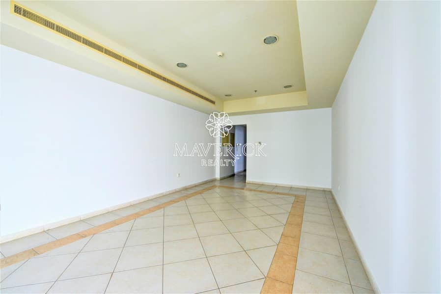 2 Sea View | Spacious 2BR | High Floor | 4 Cheqs