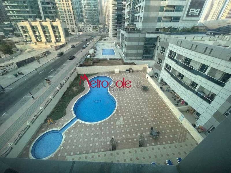 12 Pool View | Built In Wardrobe| One Cheque Only