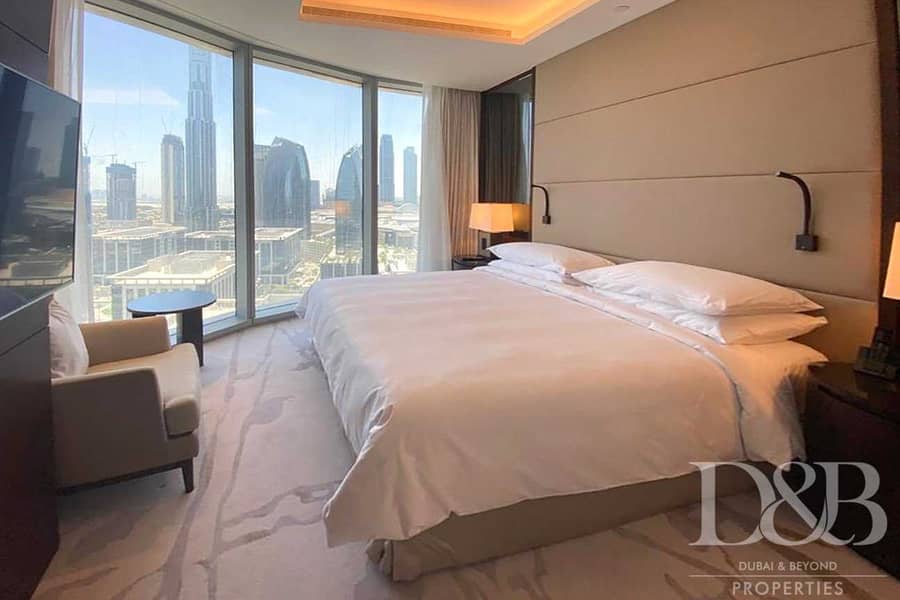 13 3BR+M| Burj Khalifa View| Fully Serviced