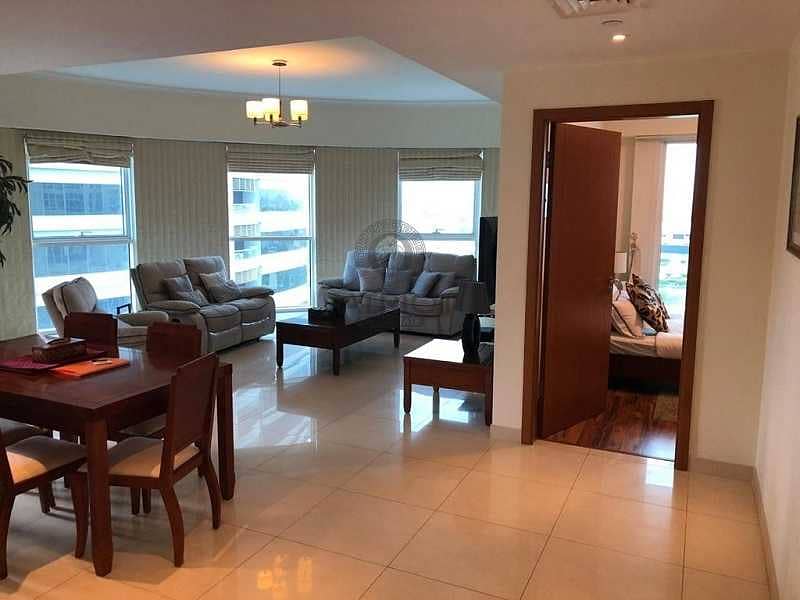 6 Panoramic Layout / Green view/ 2 Bedroom for Sale in saba Tower 2