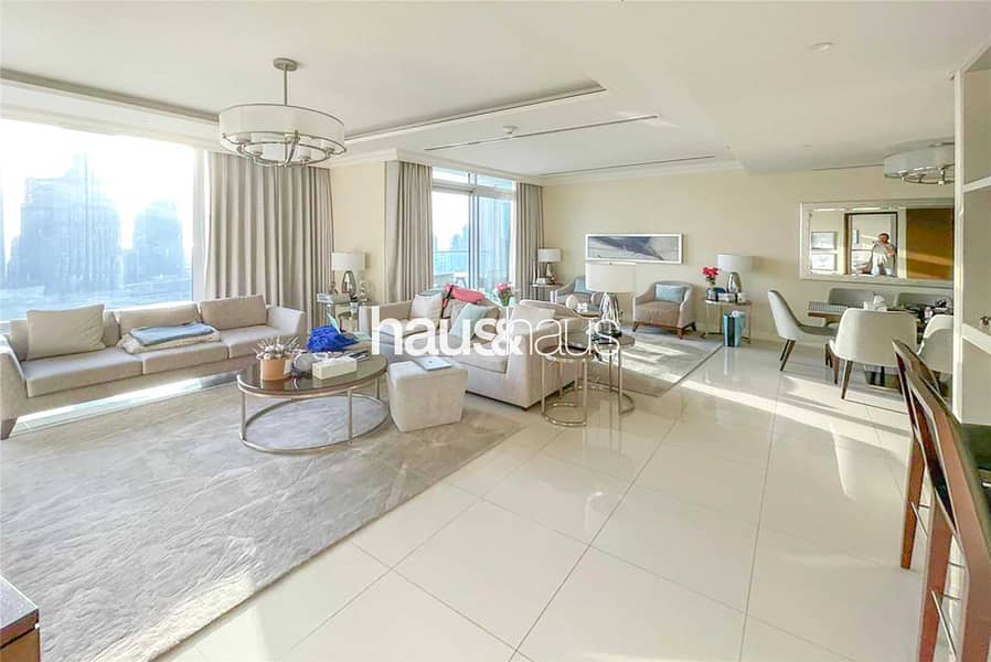 12 3 bedroom + Maids| Full Burj Khalifa| Best layout