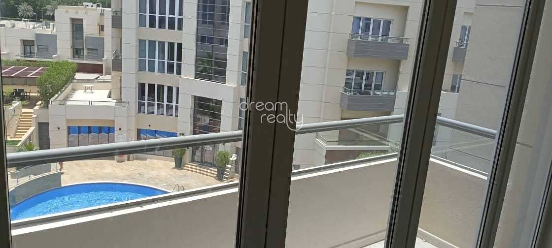 7 POOL VIEW/ HIGH QUALITY /SPACIOUS 1 BHK FOR RENT @40K ONE CHEQUE