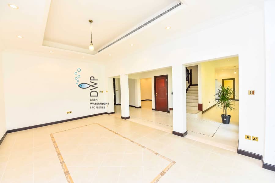 5 Exclusive Palm Jumeirah Canal Cove F36 | 3BR Villa + Study + Maids Room | Full 5* Maintenance Package inclusive of rent