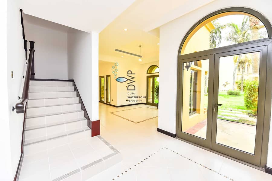 11 Exclusive Palm Jumeirah Canal Cove F36 | 3BR Villa + Study + Maids Room | Full 5* Maintenance Package inclusive of rent