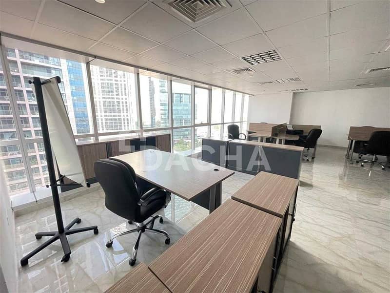 Bright Office / Fully Furnished / Open Layout