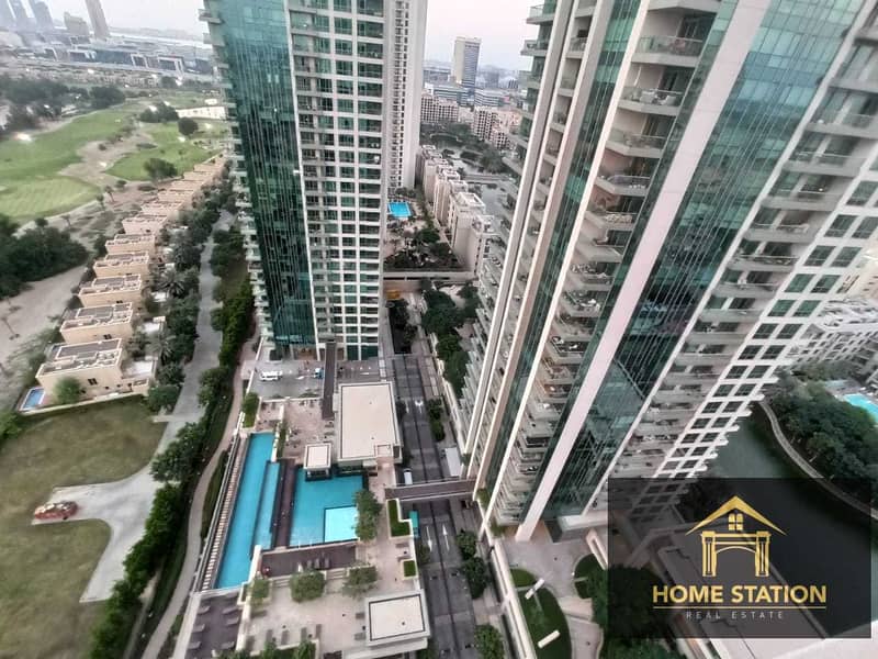 18 HIGH FLOOR | CANAL AND GOLF COURSE VIEW | BRIGHT AND SPACIOUS