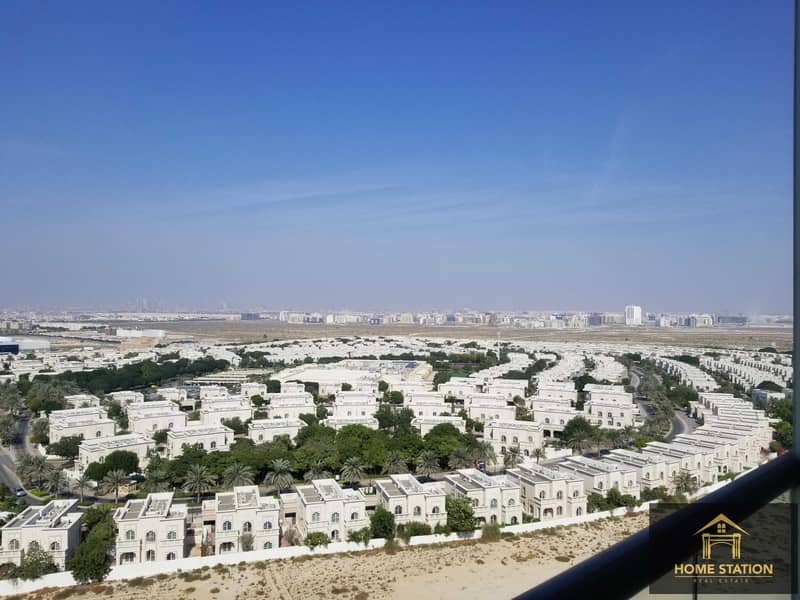12 chiller free at a prime location 1bedroom for rent in Arabian Gate 41k/4chq