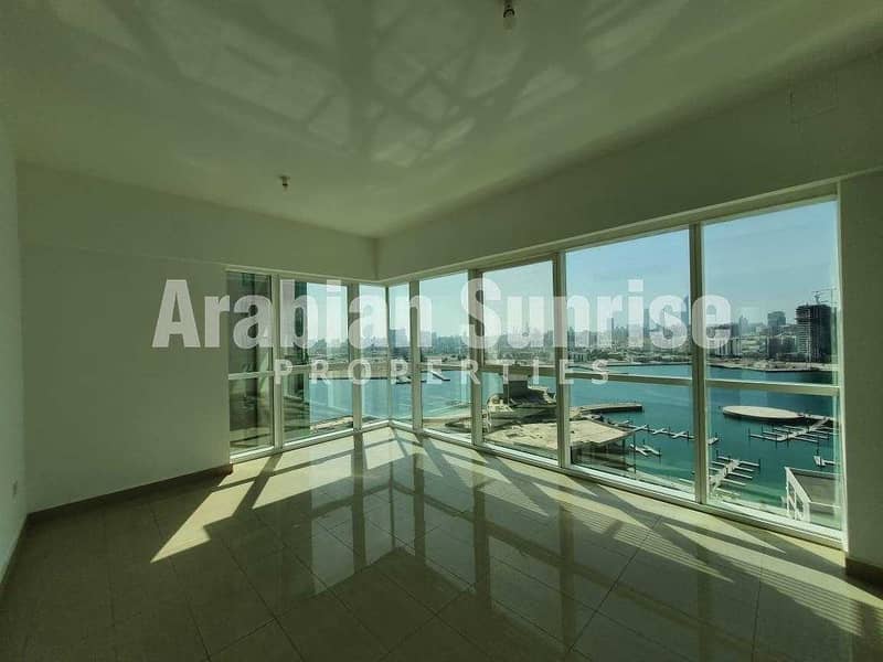 VACANT! Sea View 2+1 BR Apt with Spacious layout
