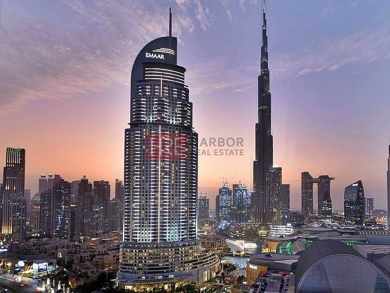 The Best Layout|Burj Khalifa View|Up to 12 cheques