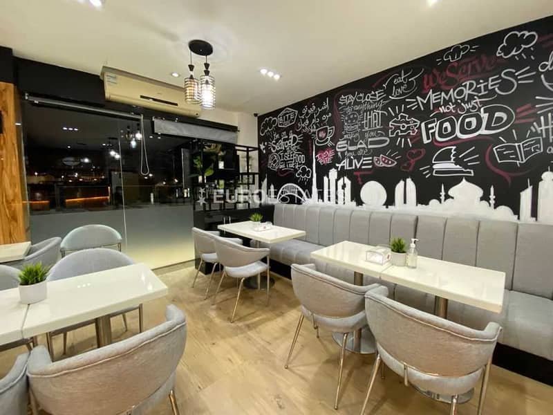 4 Privileged Location | Fully Furnished Café Shop