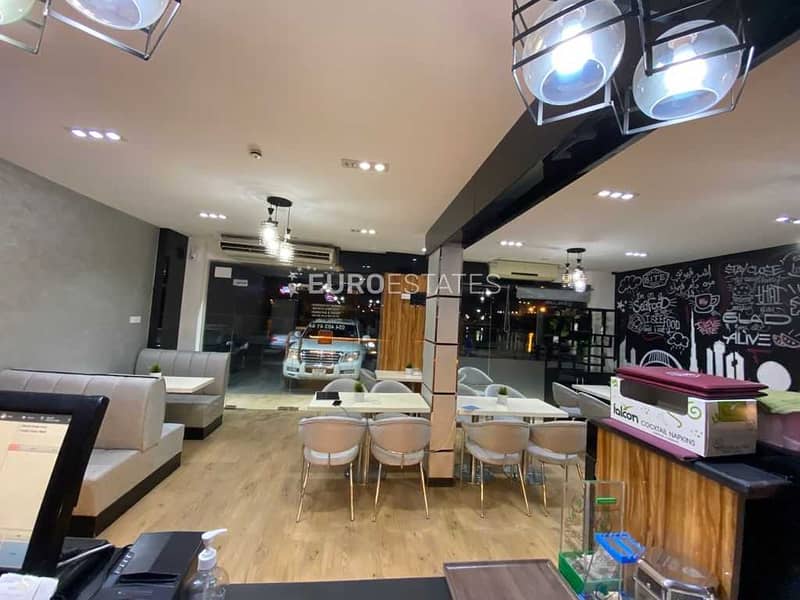 8 Privileged Location | Fully Furnished Café Shop