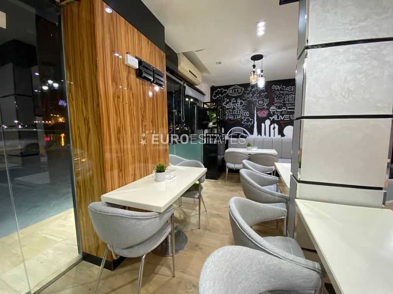 12 Privileged Location | Fully Furnished Café Shop
