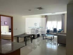 fully furnished huge two bedroom in jebel ali downtown