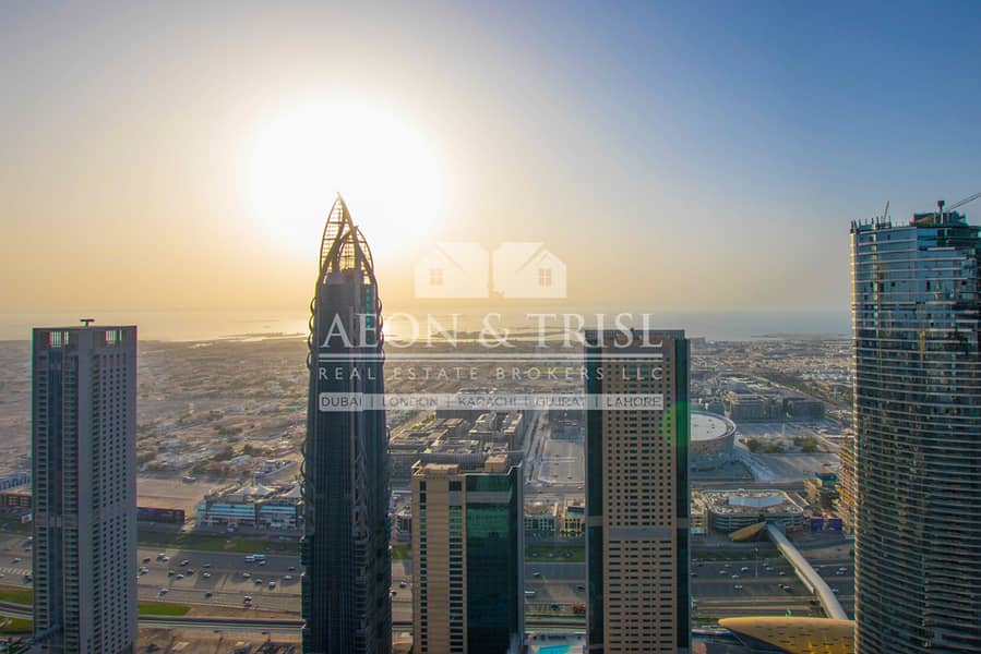 位于迪拜市中心，景观高塔，景观1号高塔 2 卧室的公寓 2450000 AED - 5359443