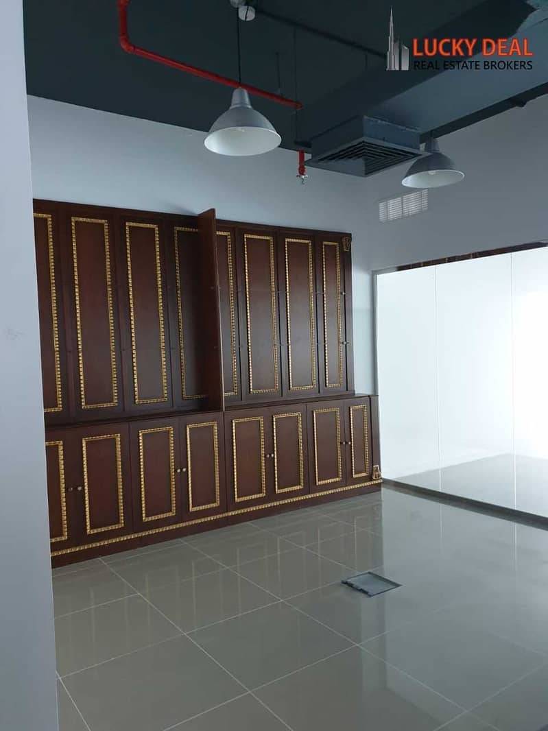 12 Fitted Office  | Near Metro  | Barsha Heights