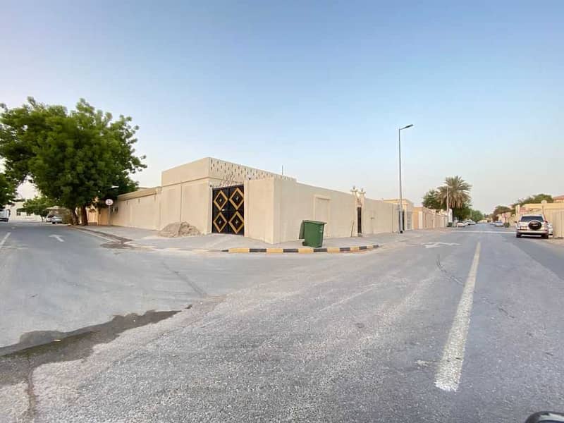 Annex for rent in Ajman, Al Hamidiya area, ground floor, with electricity yard, 7.5 fils, completely isolated