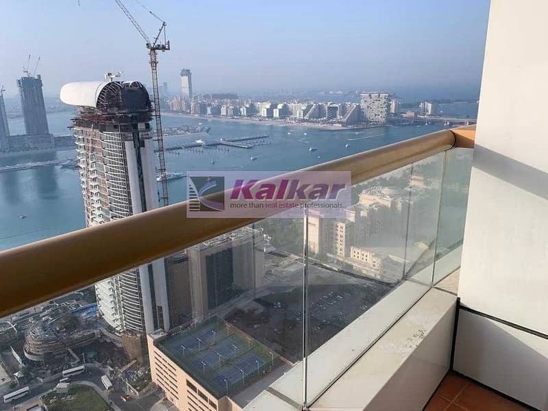 One br | Wonderful View @ 4 Cheques| Balcony | High Floor @ Elite Residence