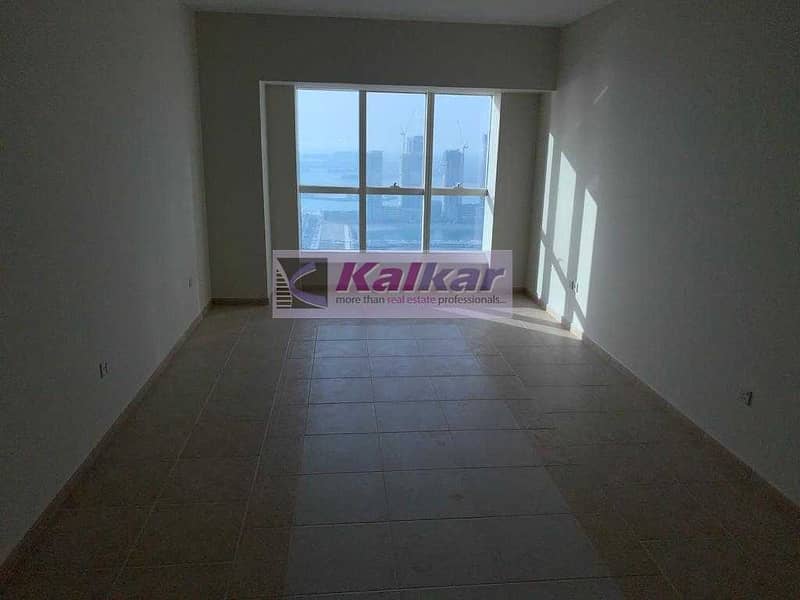 7 4  Cheques |  Wonderful Sea View | Semi Furnished | Kitchen Equipped | Balcony | Multiple Cheques @ Elite Residence