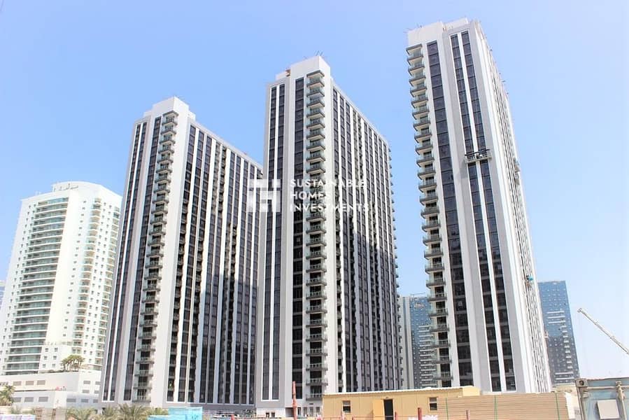 位于阿尔雷姆岛，沙姆斯-阿布扎比，大桥综合住宅 1 卧室的公寓 47000 AED - 5355999