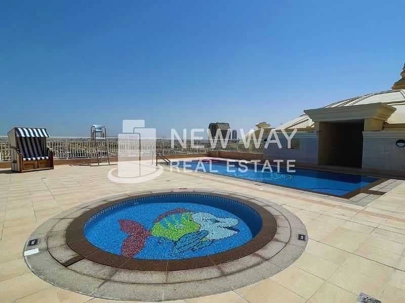 9 Brand New 2 Bedrooms with Close kitchen + wardrobe / 2 balcony | 2 mos free | Rose Palace