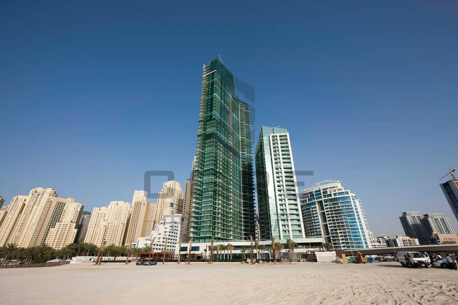 11 Beautiful 2BR+maid | Sea View | JBR for Rent
