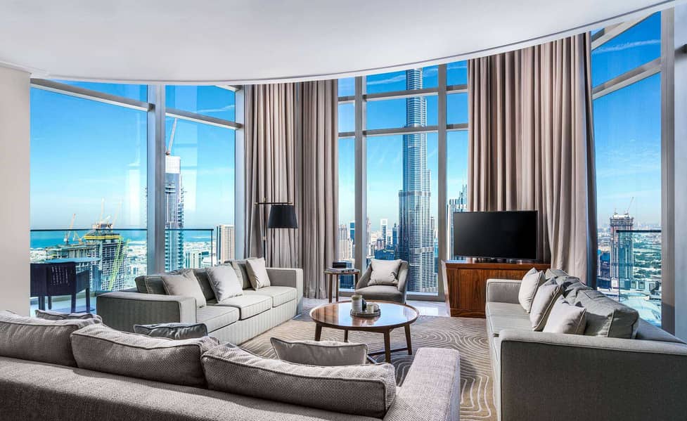 Duplex Penthouse with Beautiful Burj Khalifa Views