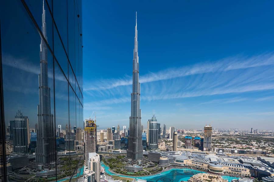 4 Duplex Penthouse with Beautiful Burj Khalifa Views