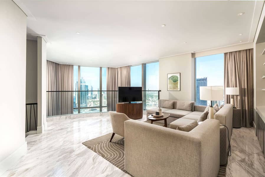 10 Duplex Penthouse with Beautiful Burj Khalifa Views