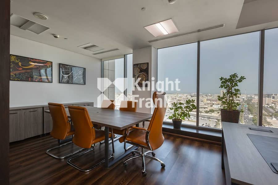 1 Beautiful Fit Out- Private Pantry- Old Dubai view